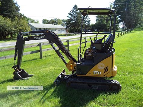 jd 17 excavator|john deere mini ex 17.